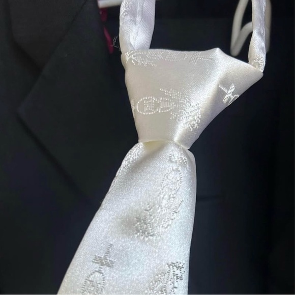 Boys Suit size 8 First Communion Black ARROW - Picture 8 of 12